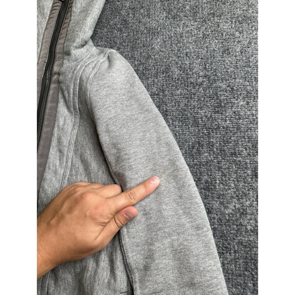 Womens Lululemon High Neck Collared Coat Jacket Gray, Size 4 - Picture 10 of 14